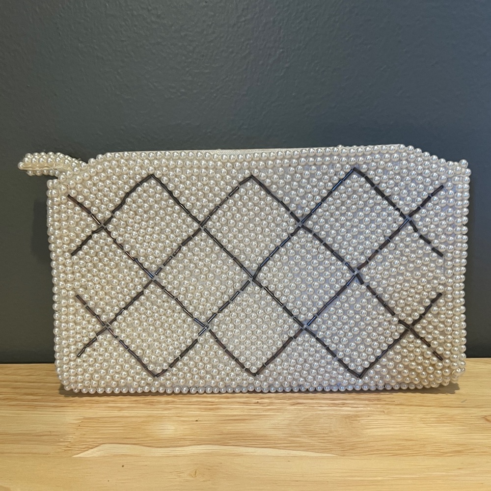 Vintage beaded clutch